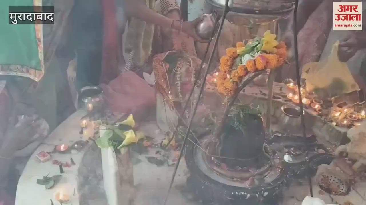 Devotees performed Jalabhishek in Hanuman temple of Majhola
