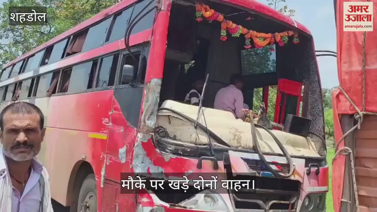 Kanwariyas narrowly escaped from Shahdol bus accident,