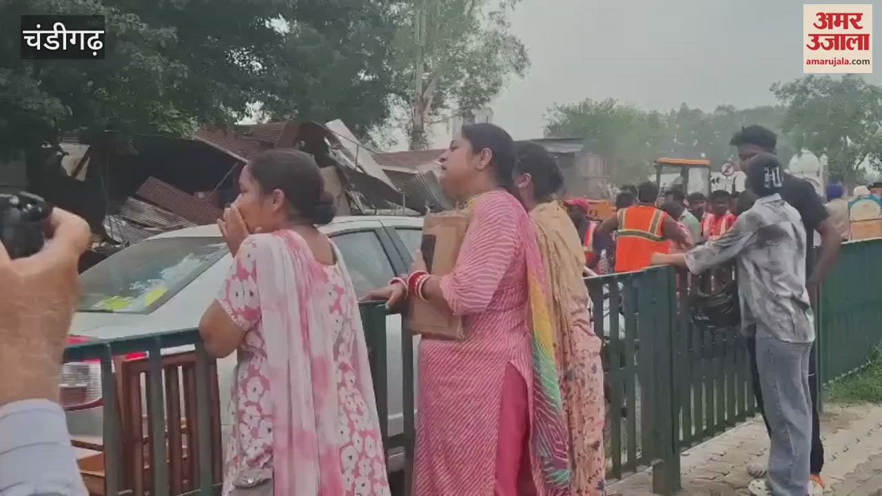 Chandigarh furniture market demolished