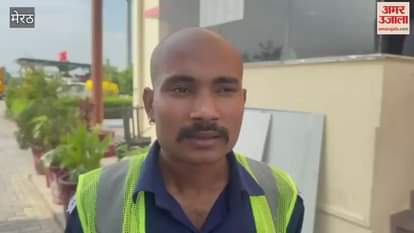 Meerut: Toll booth broken by bats in Dak Kanwar, toll worker injured