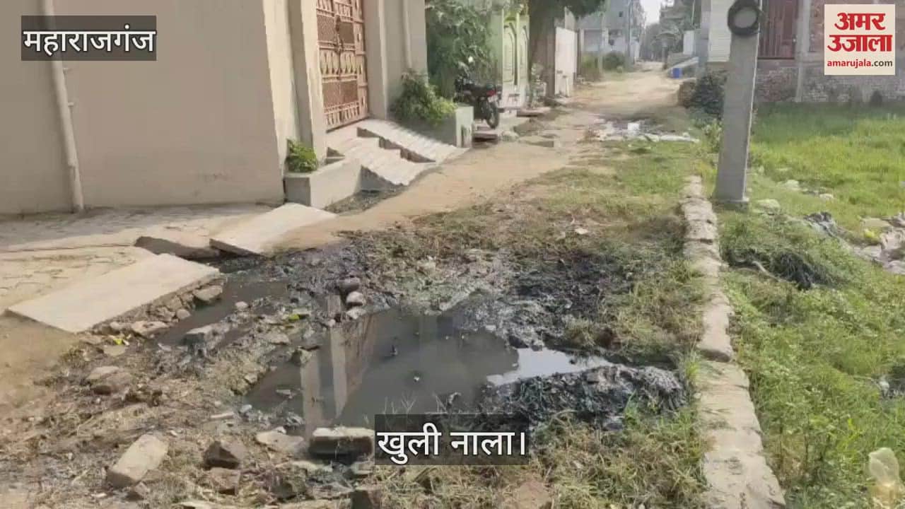 Dirty water flowing from drain on road