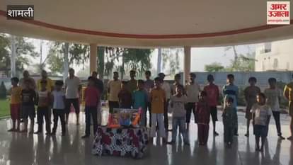 Shamli: Guru Purnima festival celebrated at the branch of Rashtriya Swayamsevak Sangh