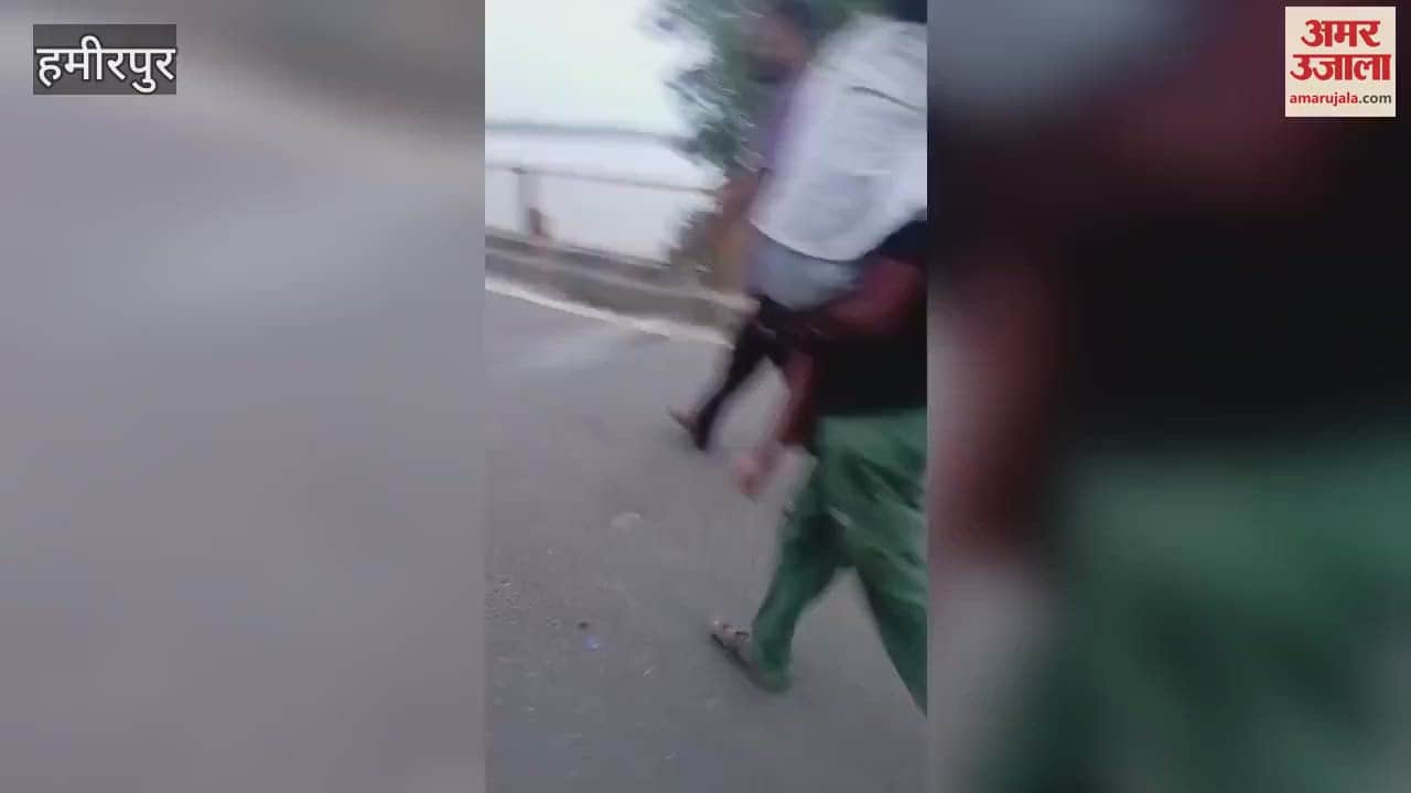 Father ran across Yamuna bridge carrying his sick son in his lap