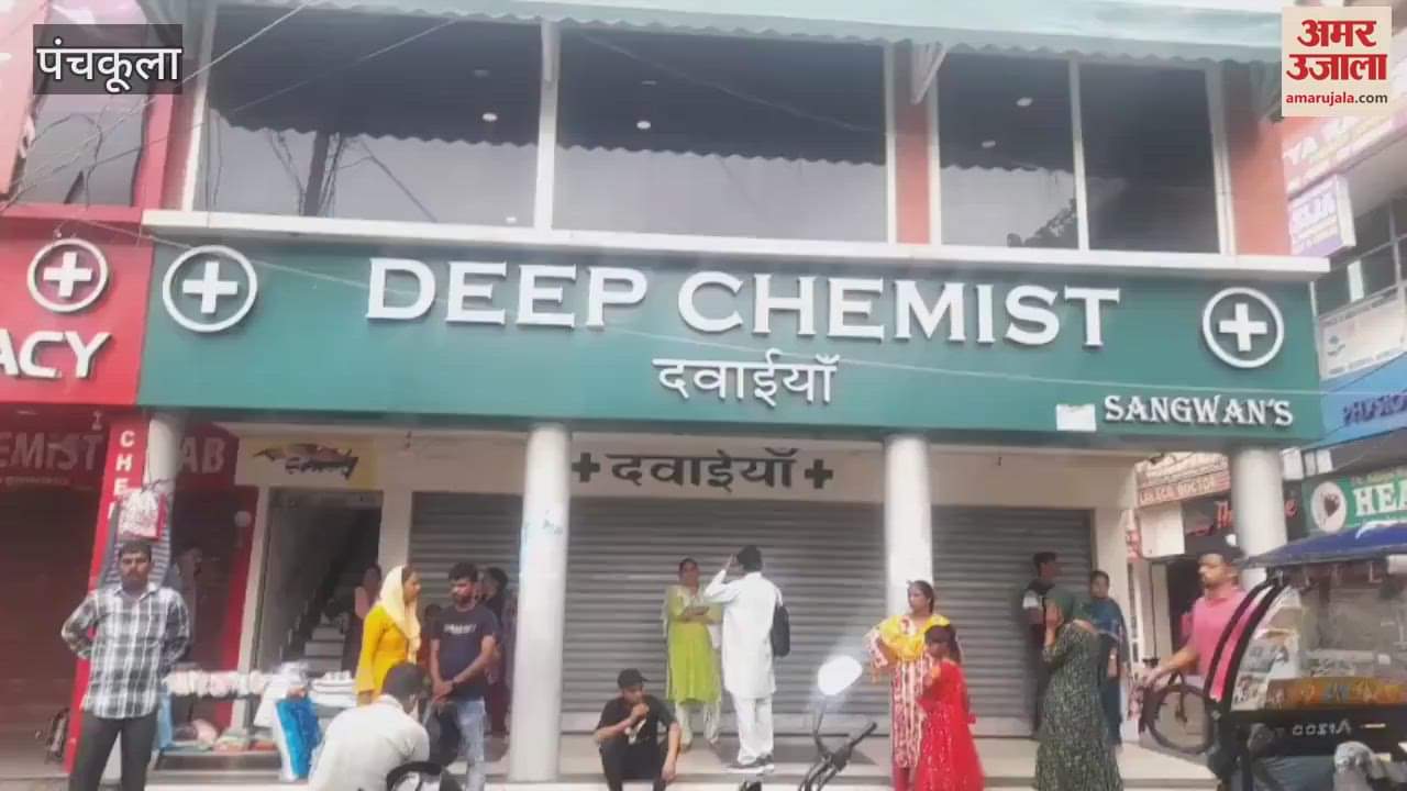 Panchkula Chemist Association's protest, shops remained closed for two hours in the morning