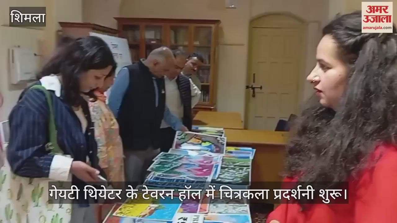 Painting exhibition begins in the Tavern Hall of Gaiety Theatre