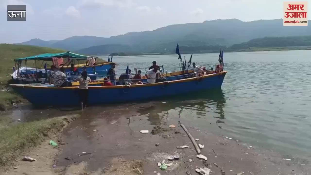 Una A wave of faith surged on the banks of Gobind Sagar Lake