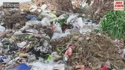 heaps of garbage in Faridabad exposed administration cleanliness drive