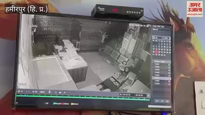 Hamirpur Late night theft in a furniture shop in Taropka