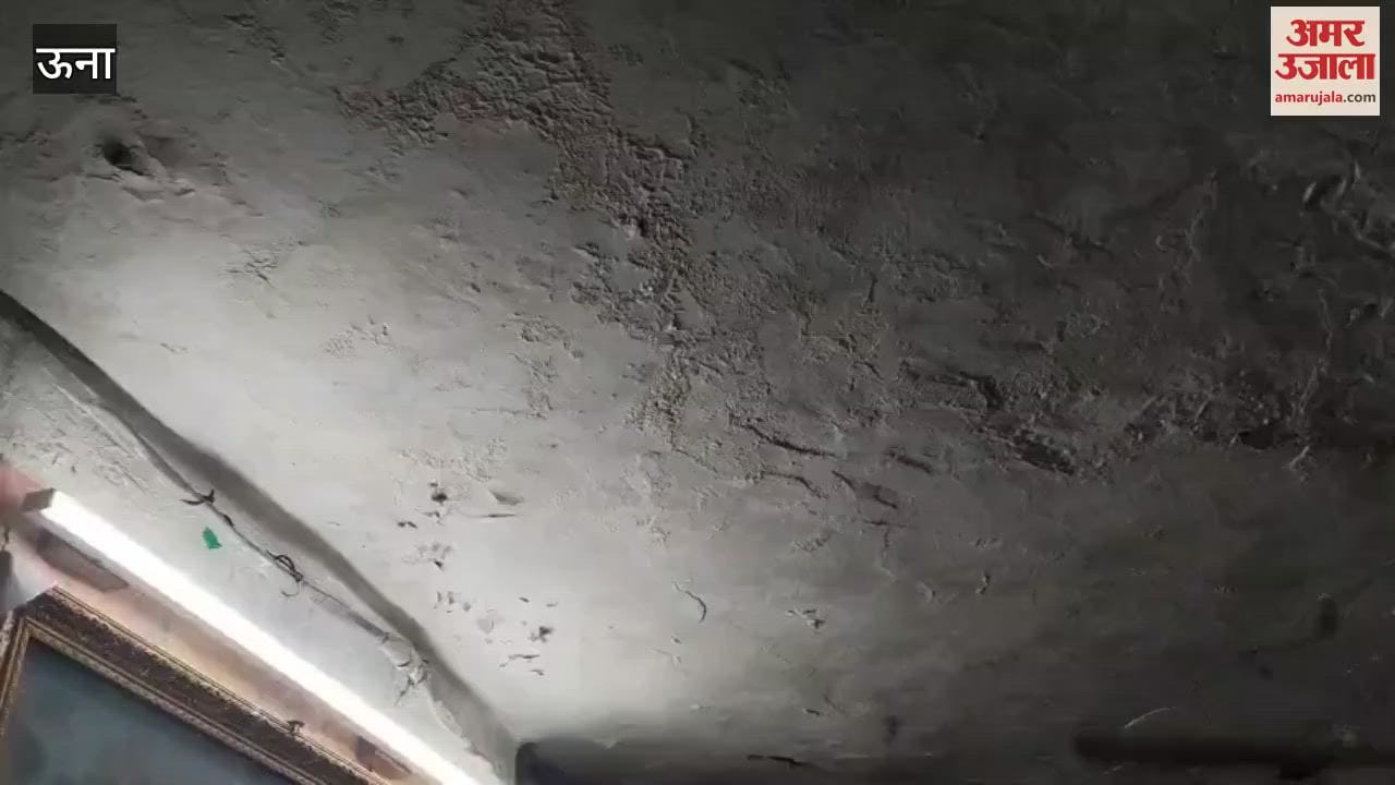 Una Control room of Chintapurni temple in danger Water dripping from the roof, on the verge of collapse