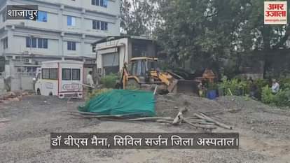 JCB used on encroachment due to which there  dispute between Tehsildar and Doctor