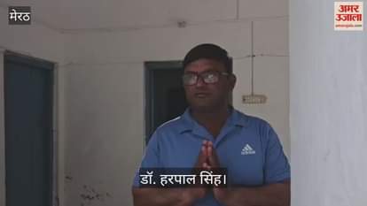 Meerut: Cows die due to hunger, city health officer Dr. Harpal Singh sent to jail