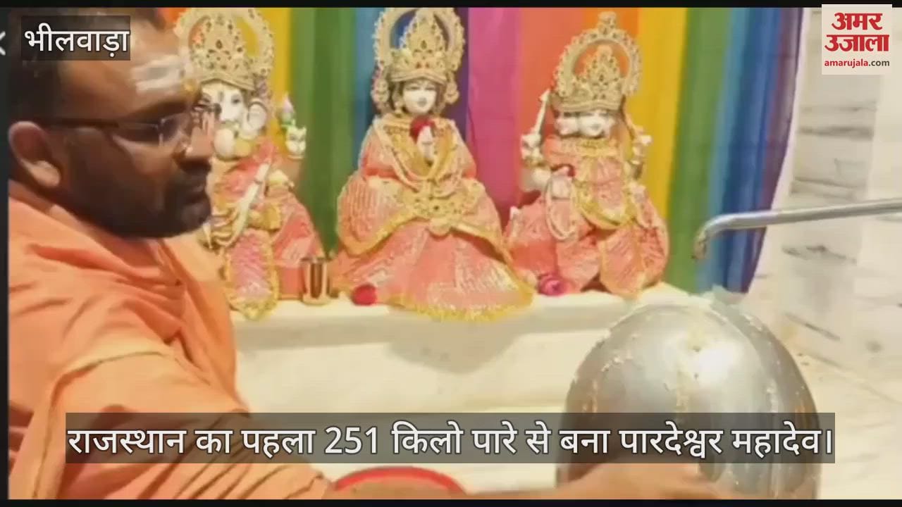 Bhilwara News: Pardeshwar Mahadev made of 251 kg mercury