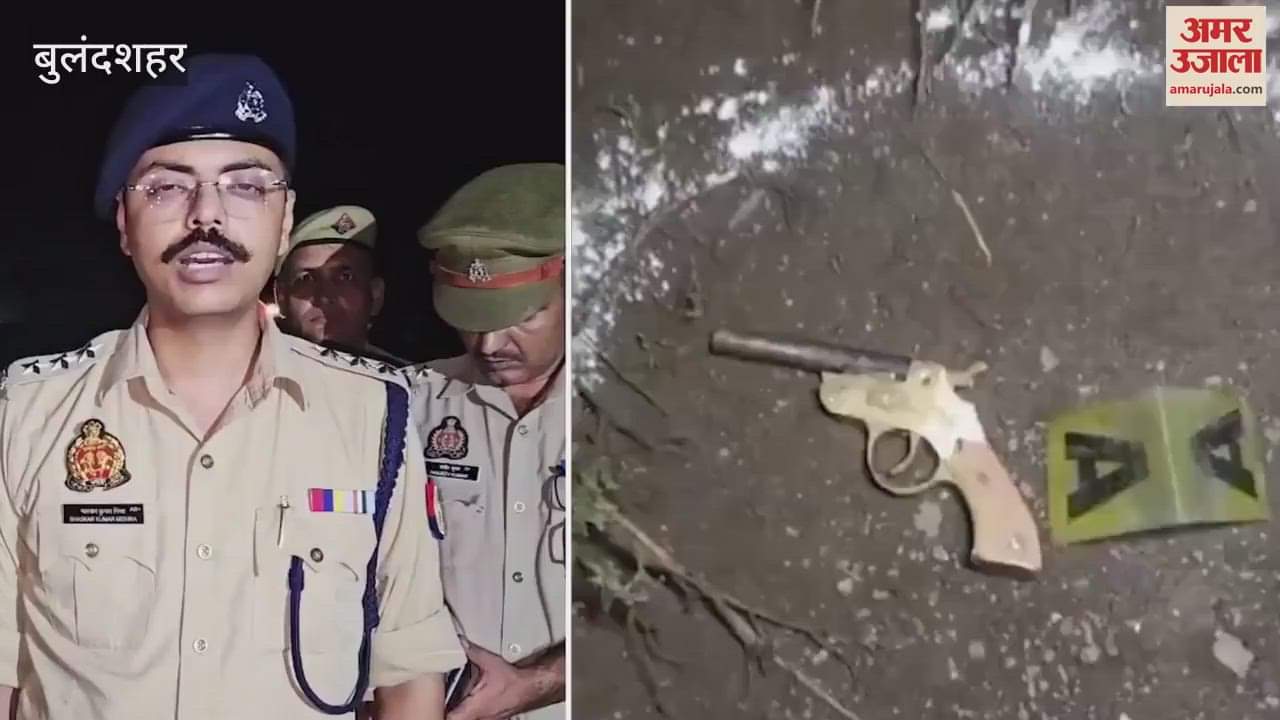 Encounter between Gulavathi police and SWAT team with vicious robbers in Bulandshahr, one miscreant injured partner also arrested
