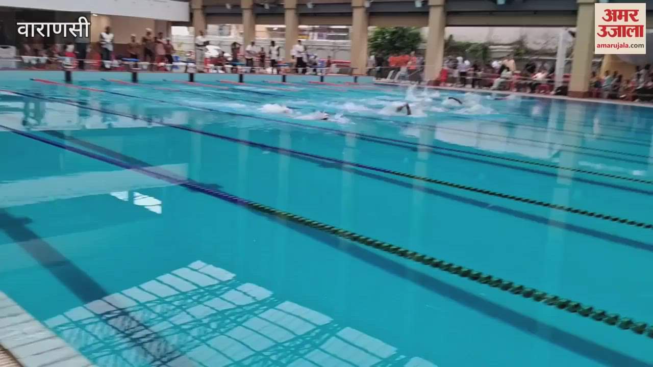 Varanasi won nine medals in swimming VIDEO