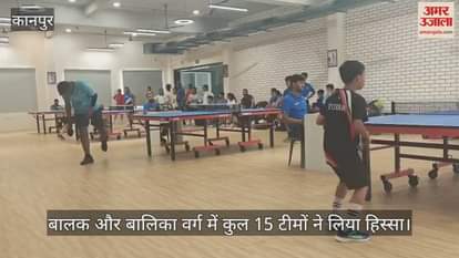कानपुर के सीएचएस गुरुकुलम में हरमोहन सिंह यादव की पुण्यतिथि पर टेबल टेनिस प्रतियोगिता