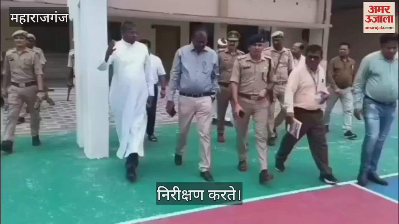 DM inspected the examination centers of the district