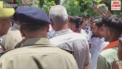 ABVP protested against poor facilities and management in NREC College