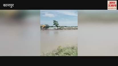 100 bigha crop submerged due to canal erosion