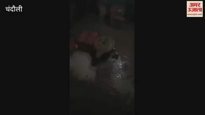 Shivling was found during construction work stir in Dhapri village