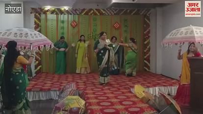 Women Showed Indian Culture At Ram Walk In Greater Noida – Amar Ujala Hindi News Live
