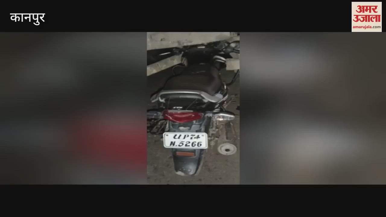 High speed bike rams into truck parked on the roadside, young man injured