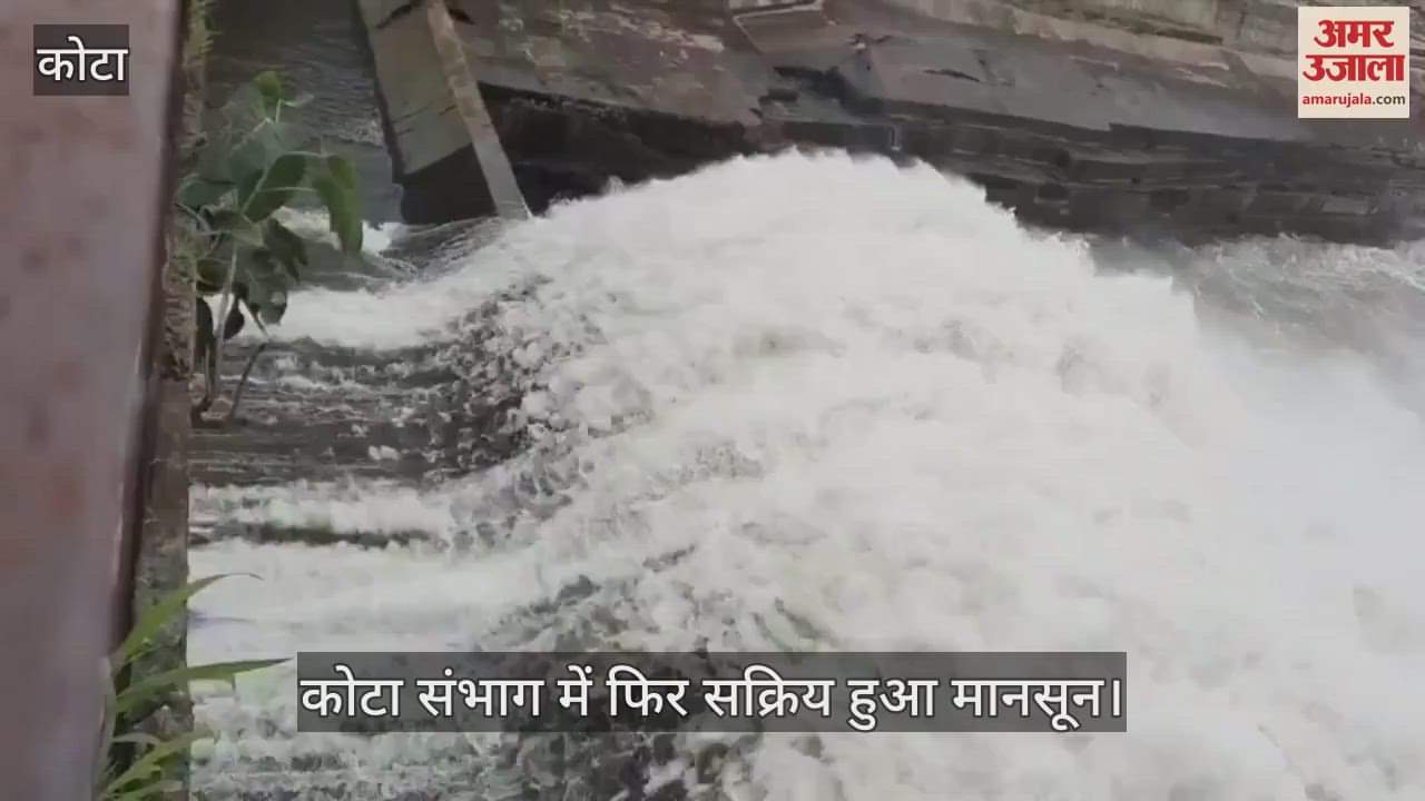 Monsoon became active again after a break in Hadoti, water level in rivers and streams increased