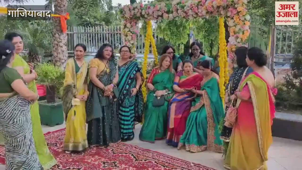 Teej fair was organized in MCC Signature Heights Society of Ghaziabad