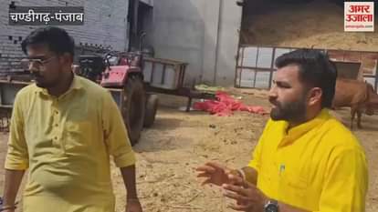 family in Guruharsahay donated cow to cowshed