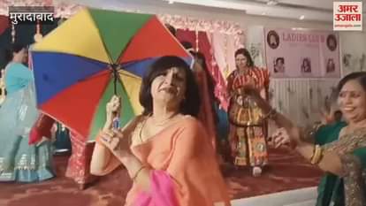 Ladies Club MBD celebrated Teej festival on Bollywood theme, program was painted in filmy colors