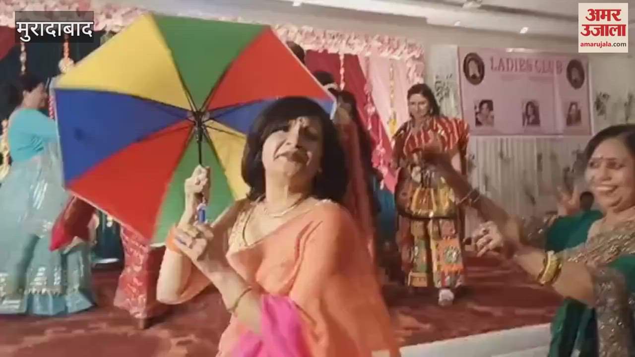 Ladies Club MBD celebrated Teej festival on Bollywood theme, program was painted in filmy colors