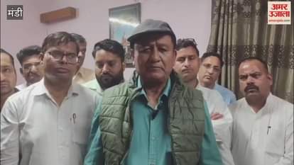 Mandi Minister Jagat Singh Negi said Stopping my convoy is a well-planned conspiracy of the BJP