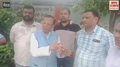 Meerut: Two more cows died in Kanha Upvan Cowshed, BJP leaders created ruckus