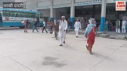 Buses were run for the students in Charkhi-Dadri, services on local and long routes were affected, passengers faced problems
