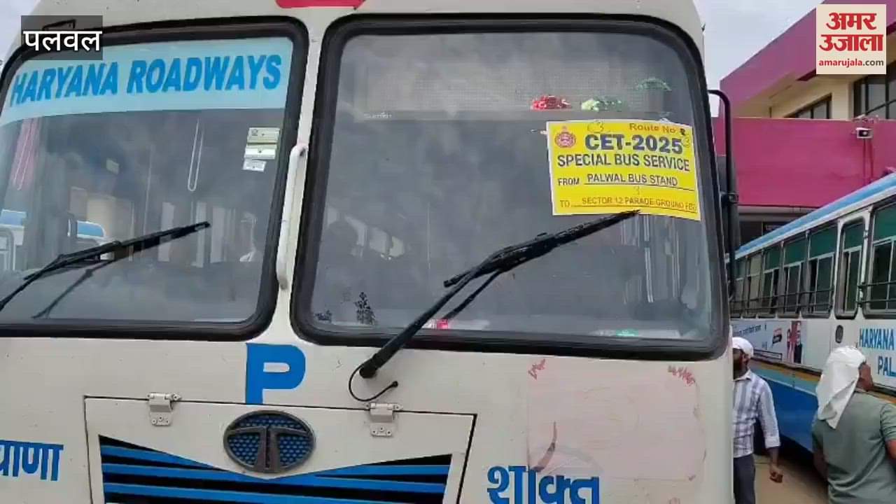 Transport department Palwal deployed more than 550 buses for CET exam
