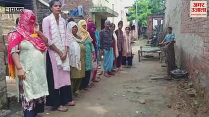 Baghpat: Women created ruckus over road construction, 15 families had to face trouble