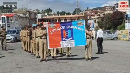 NCC cadets in Champawat took out a rally remembering the martyrs on Kargil Day