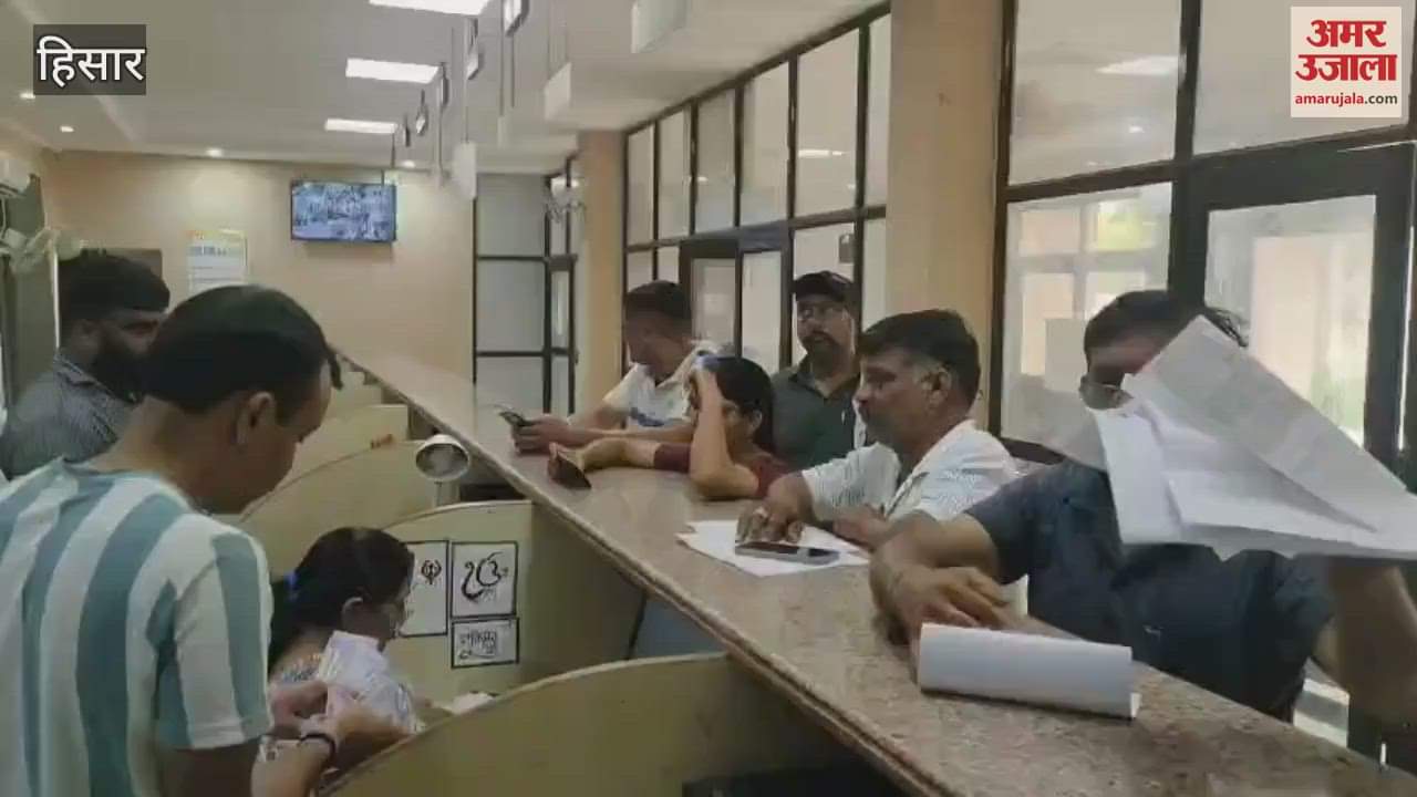 Property tax is being collected in Hisar Municipal Corporation even today, so far 91 people have deposited it