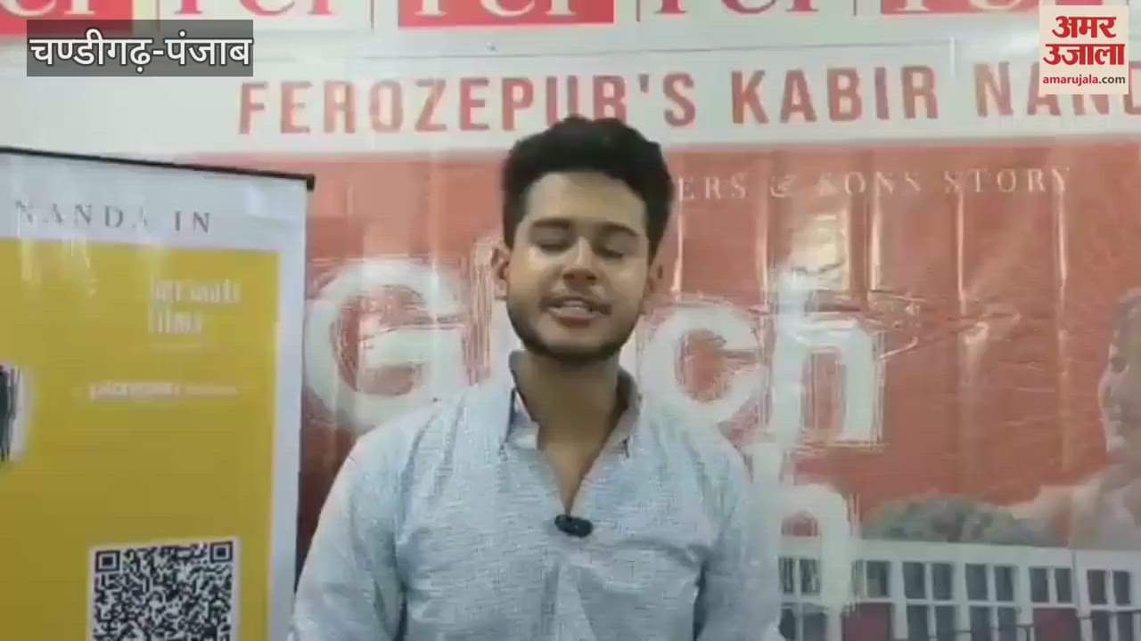 Actor Kabir Nanda of film Ghichpich come Firozepur