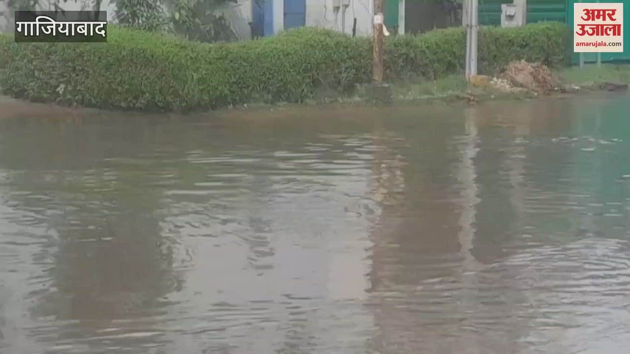Entrepreneurs are worried due to heavy waterlogging in industrial area