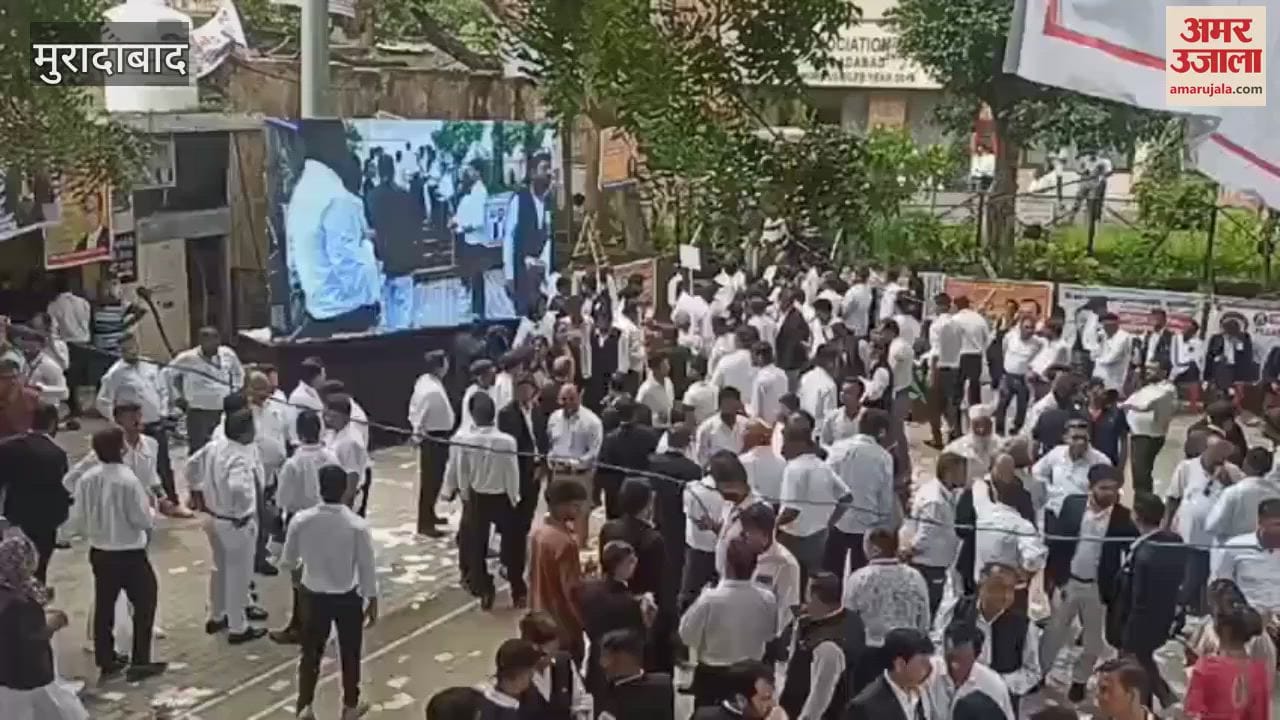 2423 advocates voted for 21 posts of Moradabad Bar, counting of votes will be done on July 30