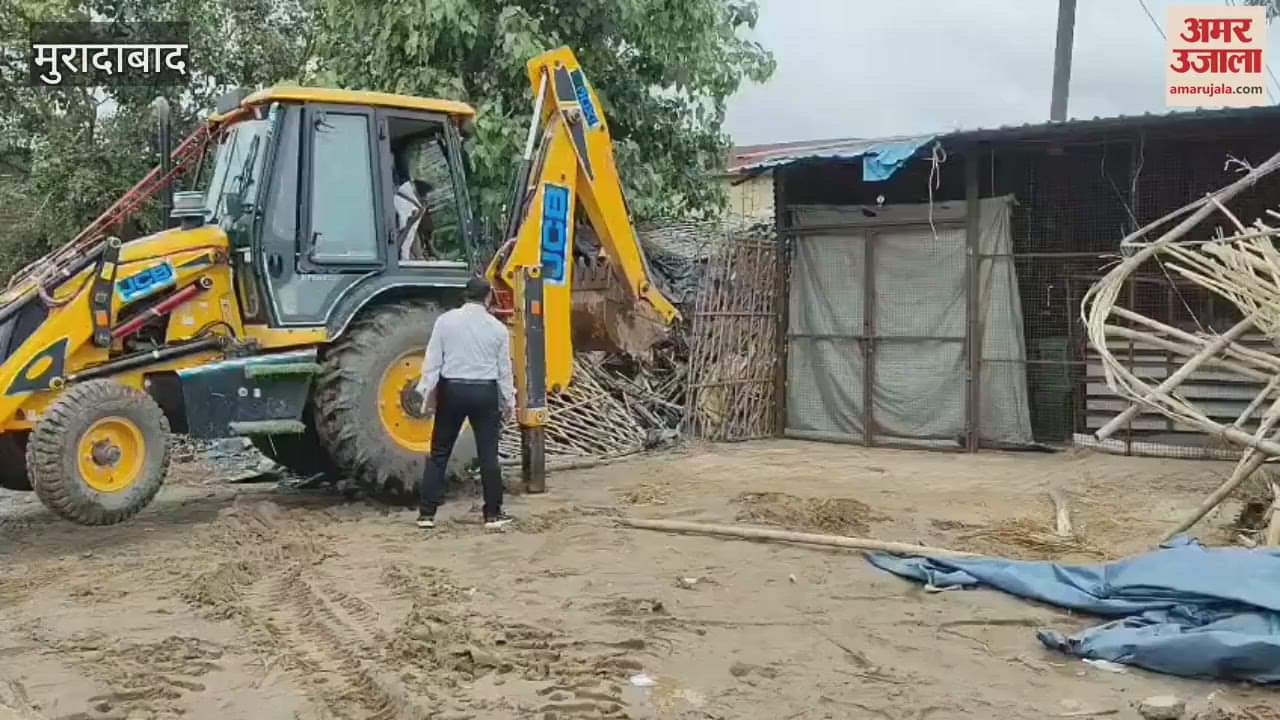 Mandi secretary beaten up in Moradabad, police deployed in the premises on the second day, major action against encroachment