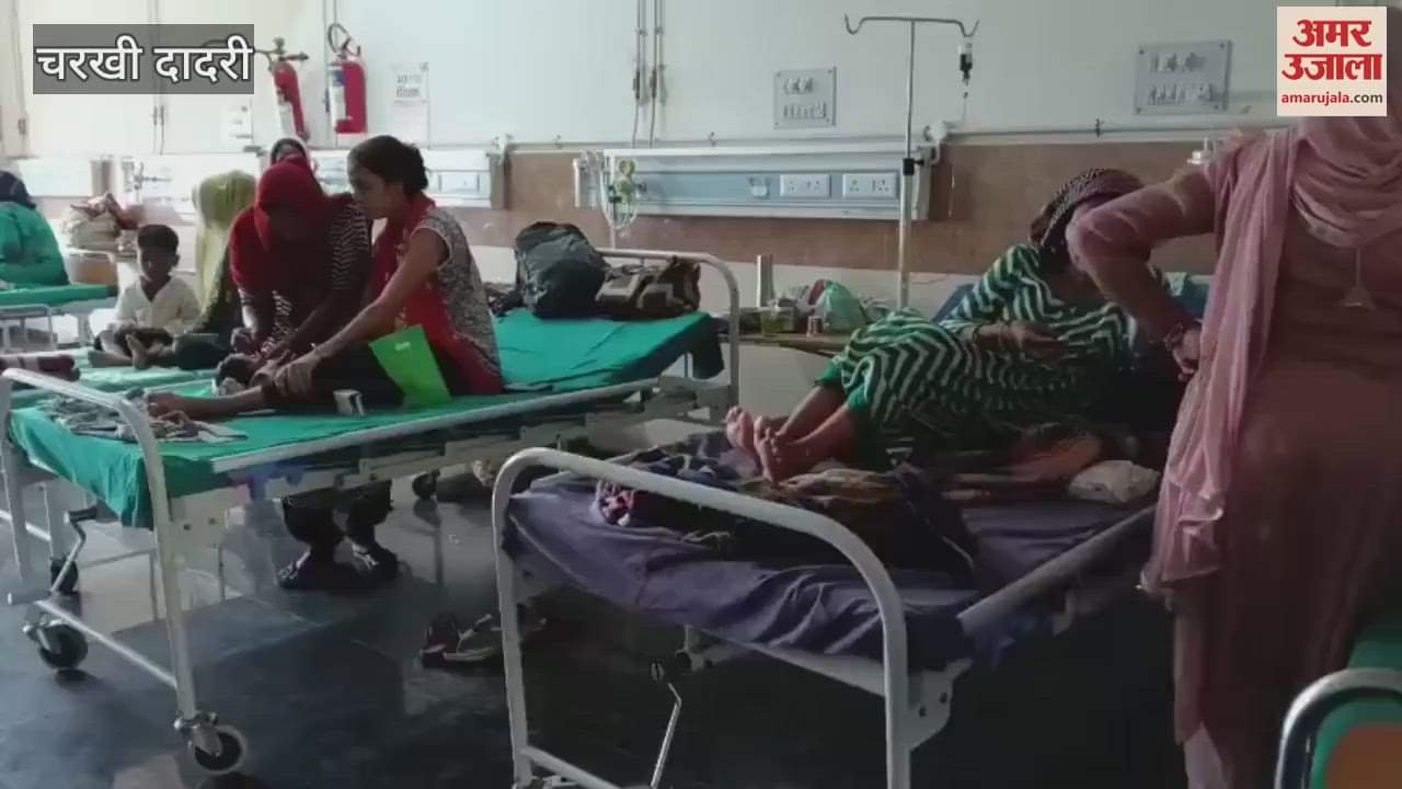 In Charkhi Dadri, the department is poor for providing nutritious food to the mother, roti and dal are being provided by social service organization