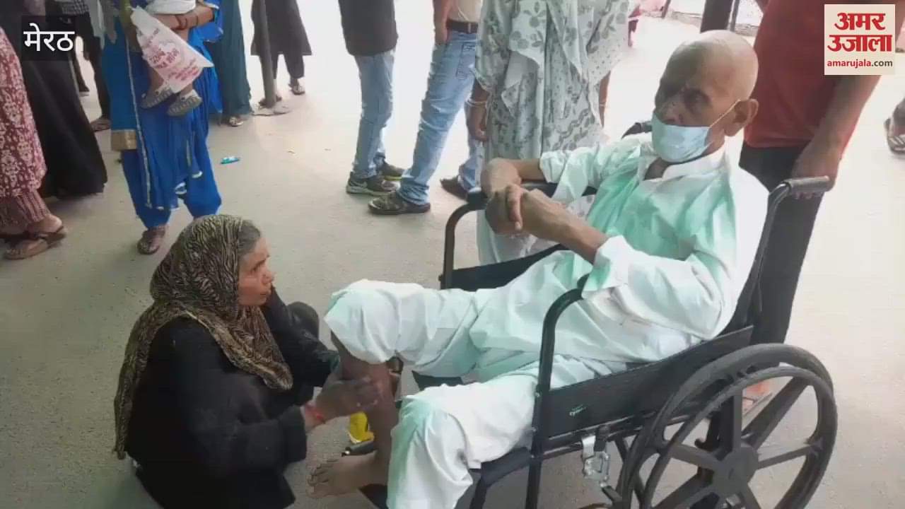 Weather Worsens in Meerut: Rain and Heat Spike Illnesses, Long Queues at District Hospital