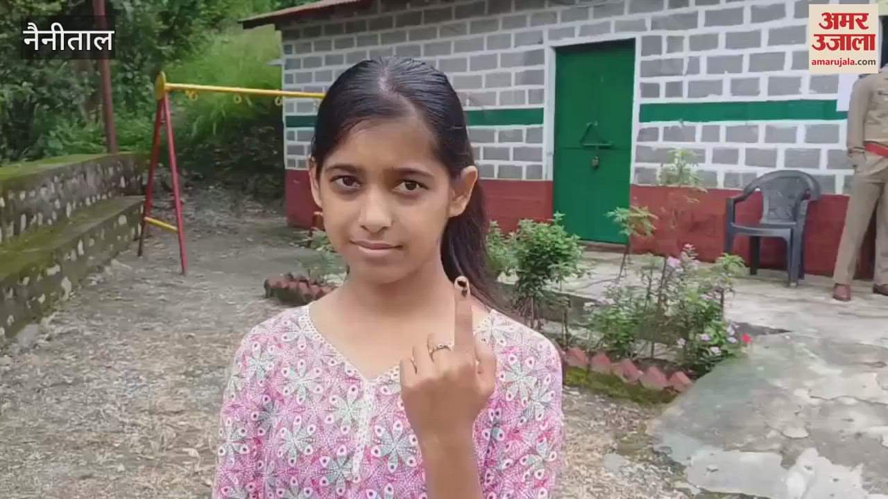 Crowd of voters gathered in Bhimtal Gram Panchayats