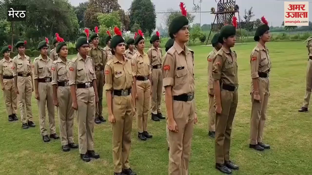Meerut: Cadets took aim, learned the tricks of war, practiced firing-drill and map reading