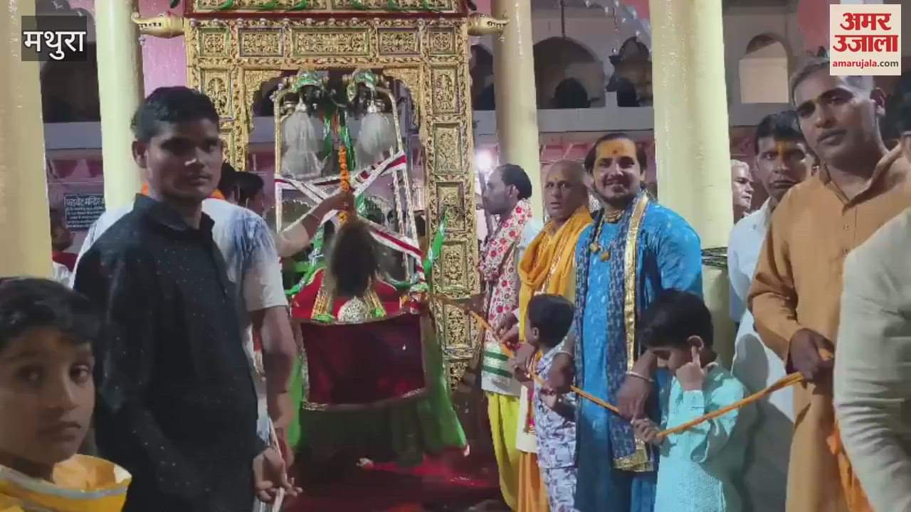 Tableau of Hindola Festival on Hariyali Teej
