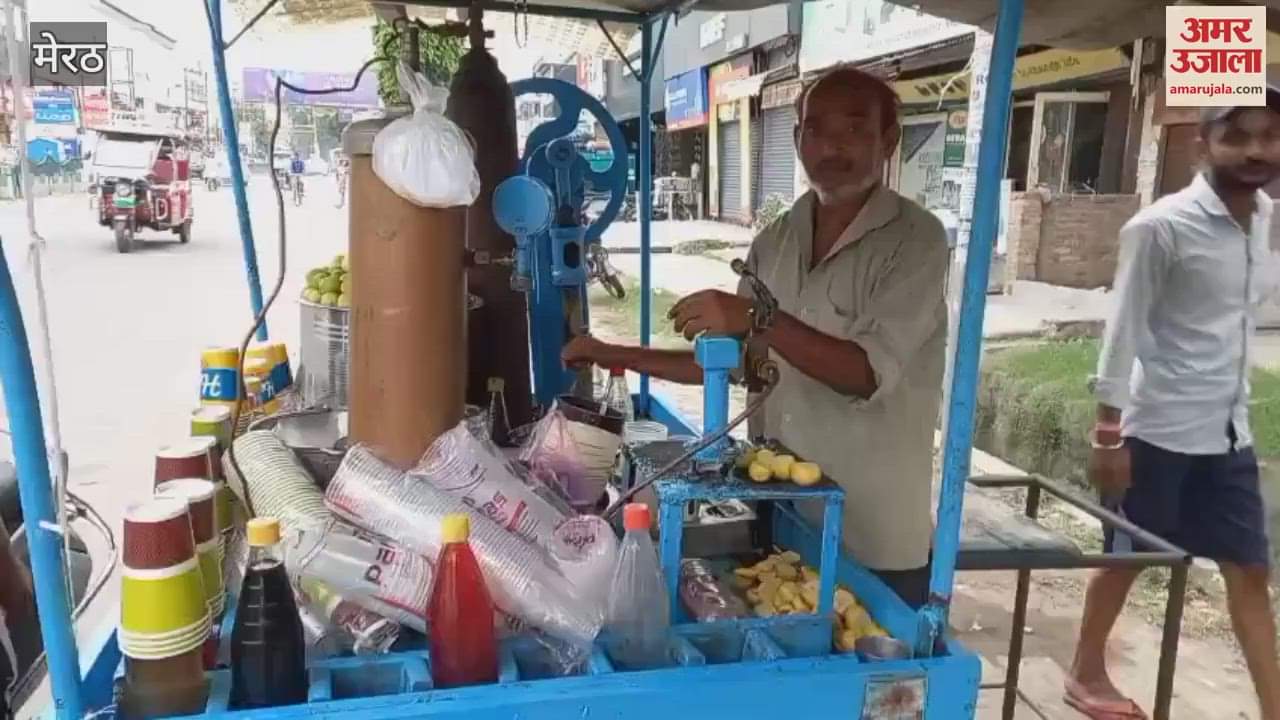 Meerut: A customer who came to drink shikanji stole two and a half thousand rupees from the cash box