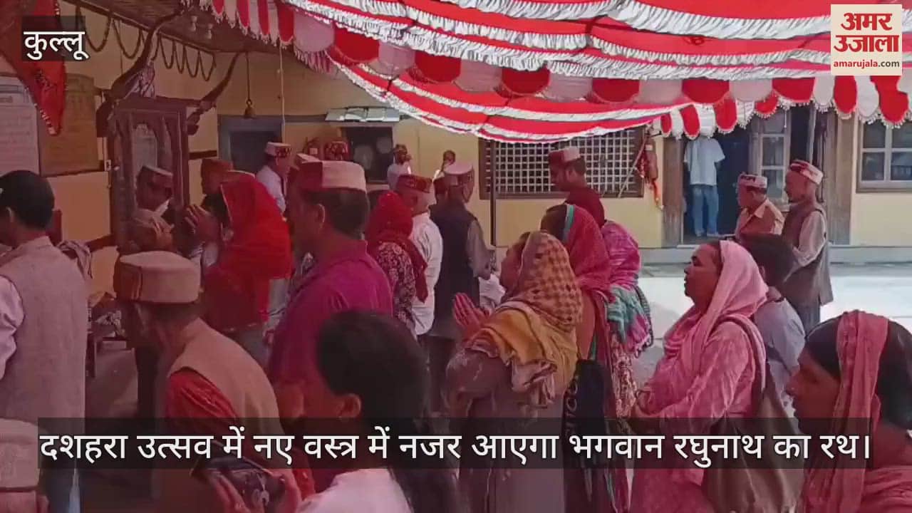 Lord Raghunath's chariot will be seen in new clothes during Dussehra festival