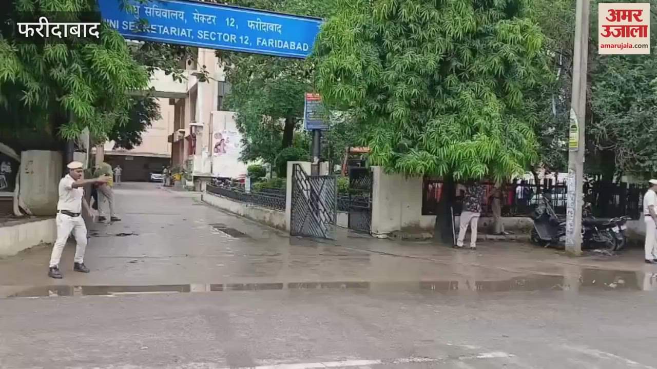 Mock drill in Faridabad for disaster prevention