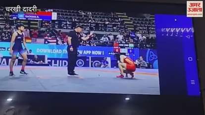 Rachna Parmar fought all the bouts brilliantly in the World Wrestling Championship in Charkhi-Dadri, won the gold medal